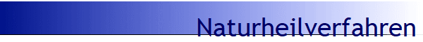 Naturheilverfahren